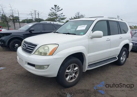 2008 Lexus Gx 470 из США, поврежденный, VIN JTJBT20XX80169198